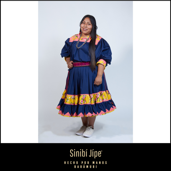 Blusa Tradicional-Azul Marino