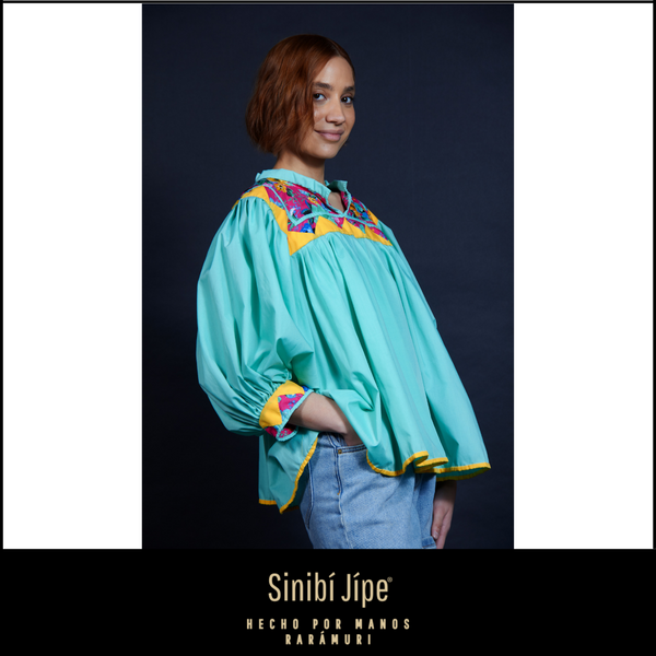 Blusa Tradicional-Menta
