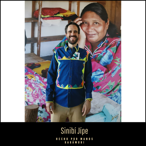 Diseño Kusárare - Camisa Artesanal De Mezclilla