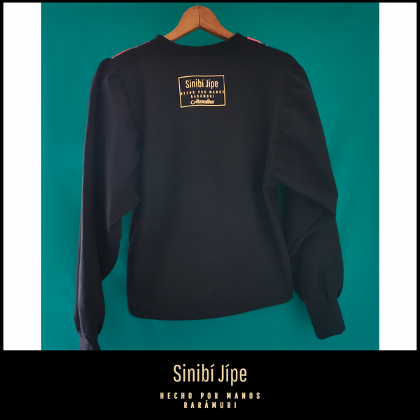 Diseño Wérachi - Manga Bombacha en Negro