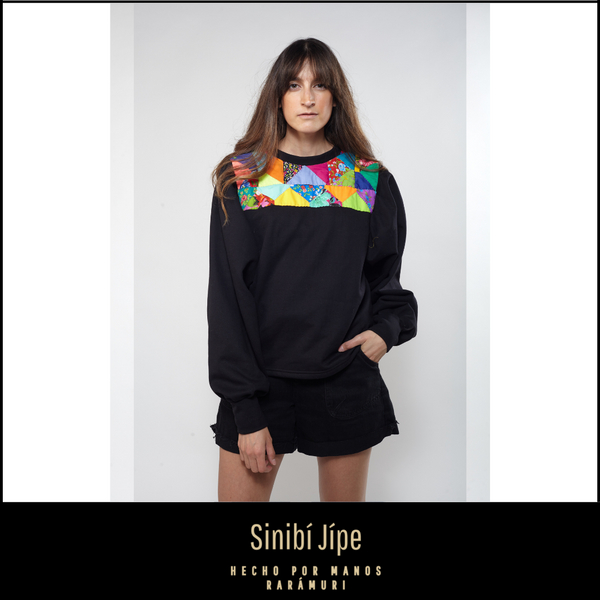 Diseño Wérachi - Manga Bombacha en Negro