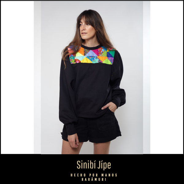 Diseño Wérachi - Manga Bombacha en Negro