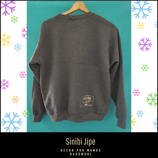 Diseño Navideño Pinito - Sudadera Gris Obscuro