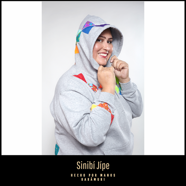 Sudadera Arcoíris-Con Gorro