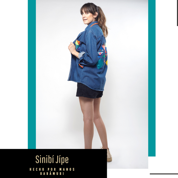 Diseño Rijoy - Camisa Artesanal De Mezclilla