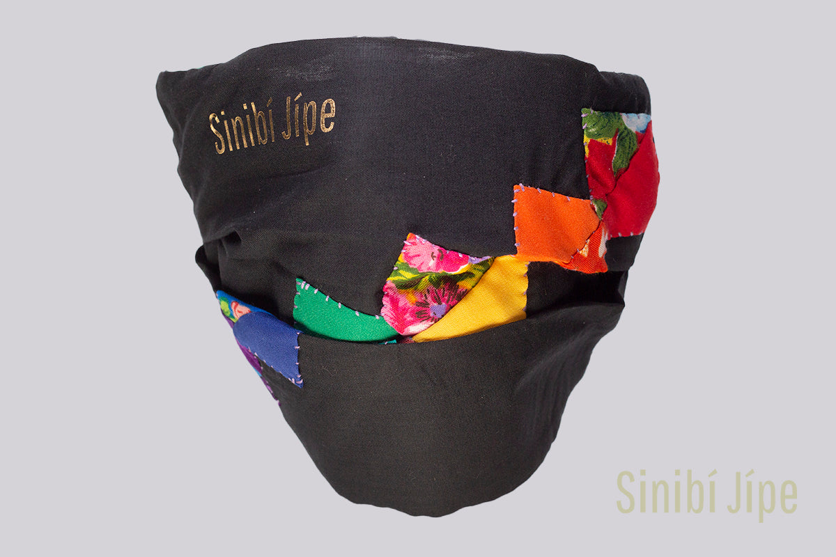 Cubrebocas Rarámuri P  - Pride - arcoiris - Doble vista