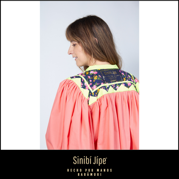 Blusa Tradicional-Salmón